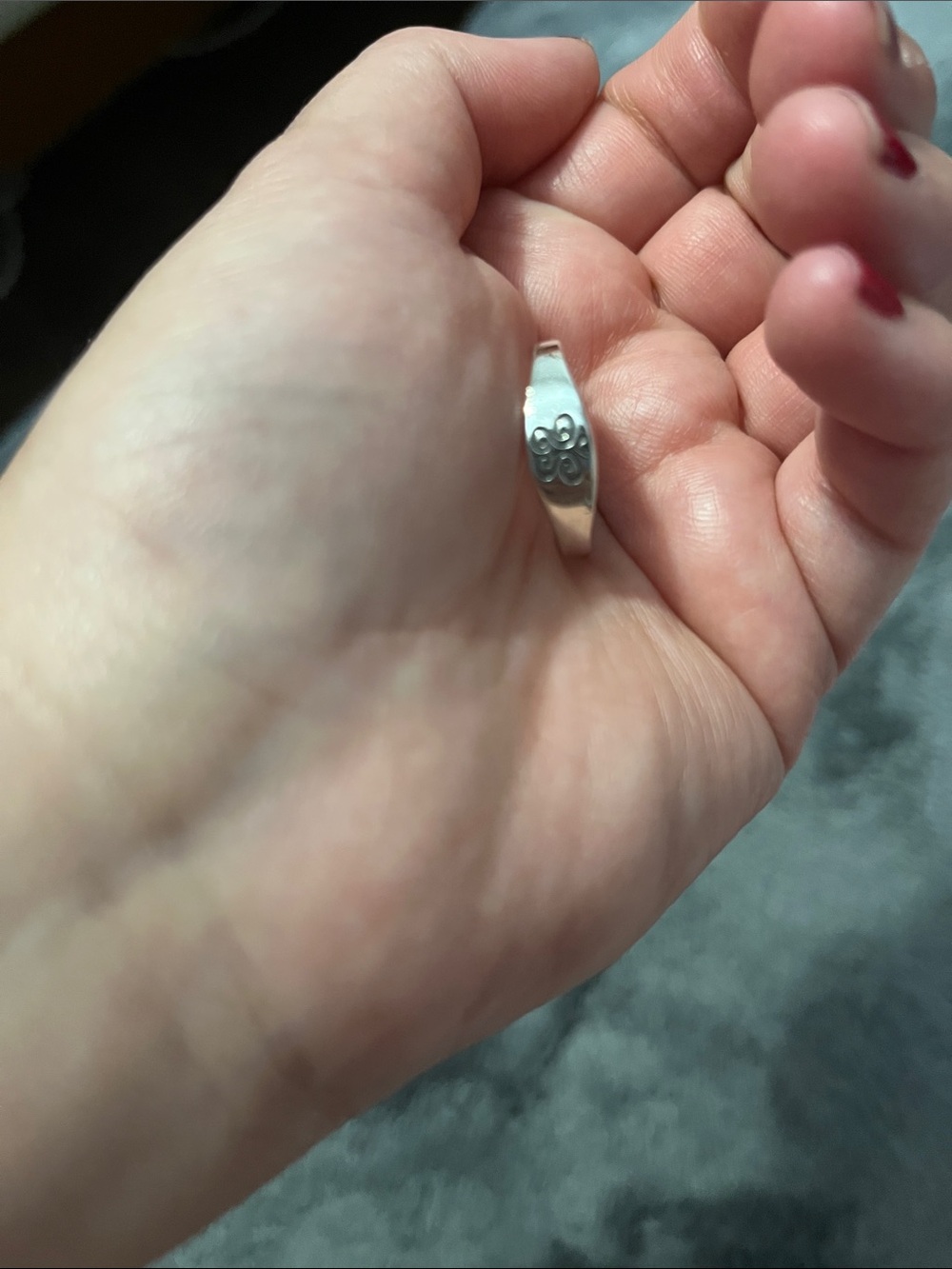 James Avery Retro Swirl Ring (Size 7.5)